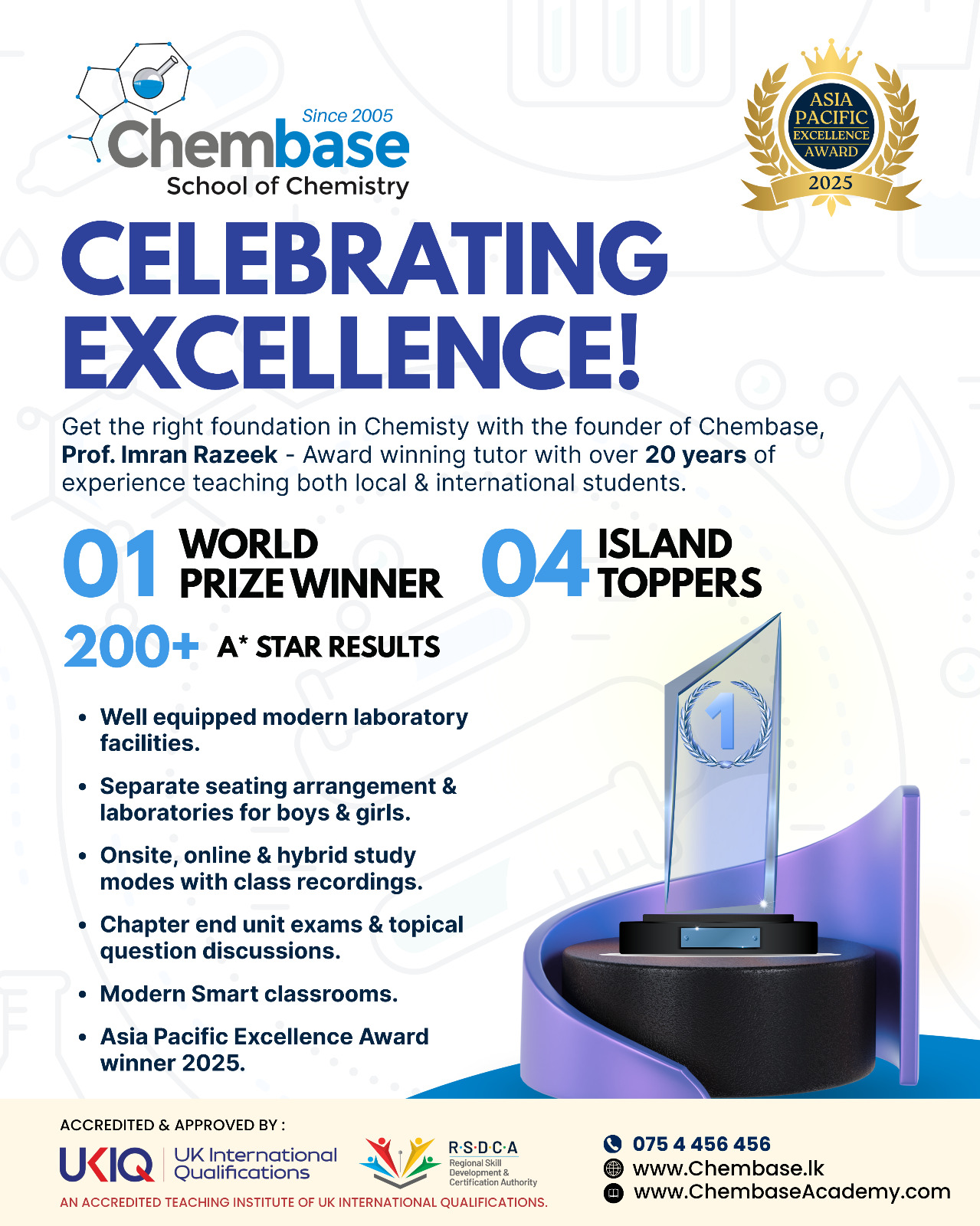 CHEMBASE School of Chemistry teaching environment 3