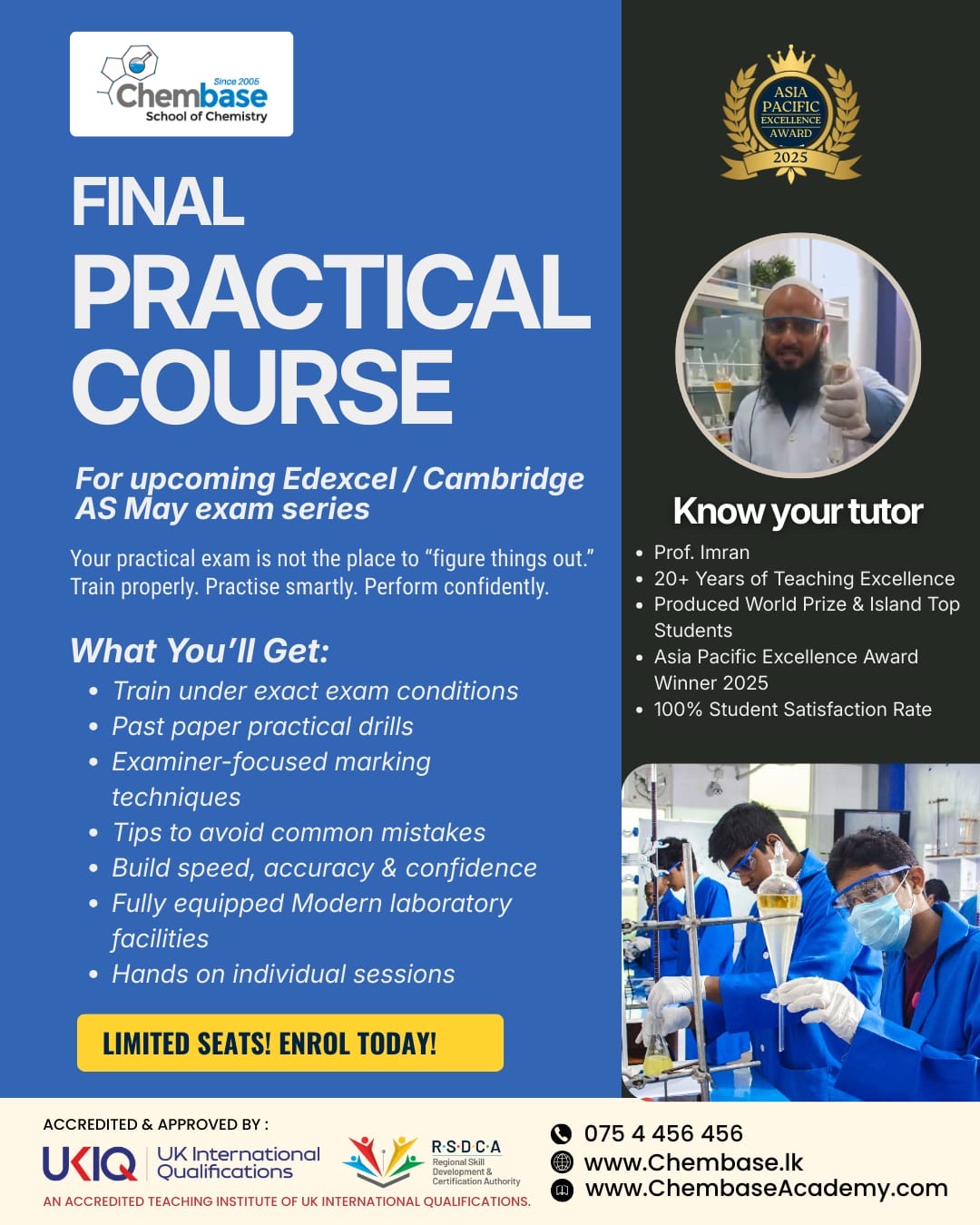 CHEMBASE School of Chemistry teaching environment 1