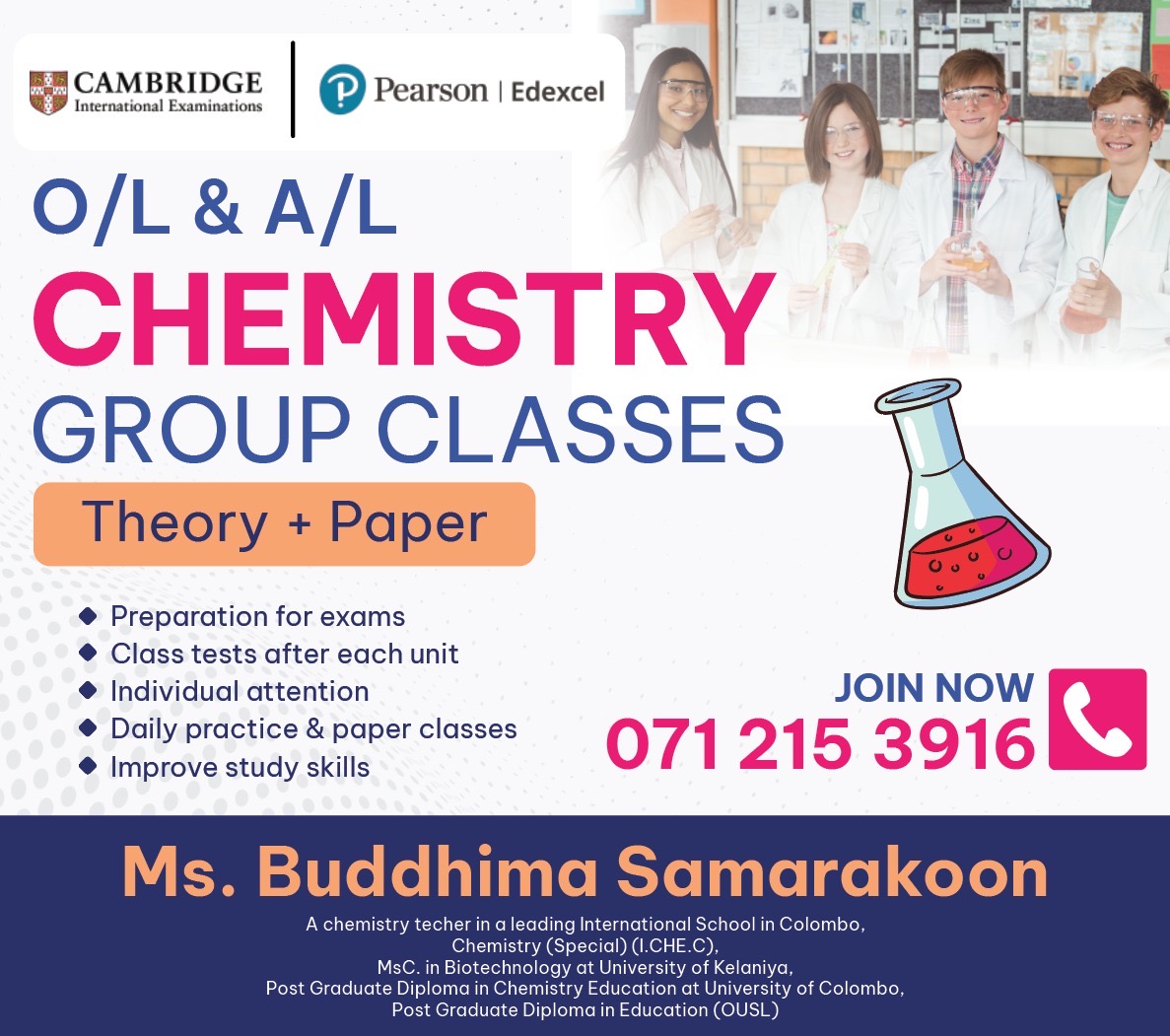 Buddhima Samarakoon teaching environment 1